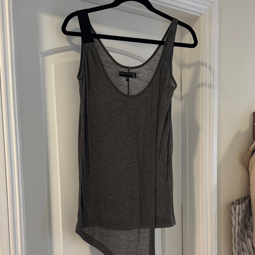 rag & bone Charcoal Tank Top